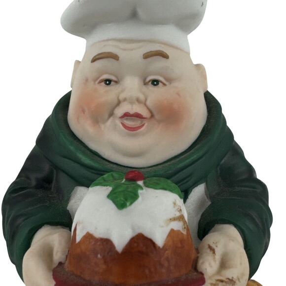 Merry Makers Dept 56 Percival the Puddingman 93629 Original Retired Monk Baker - Picture 9 of 12